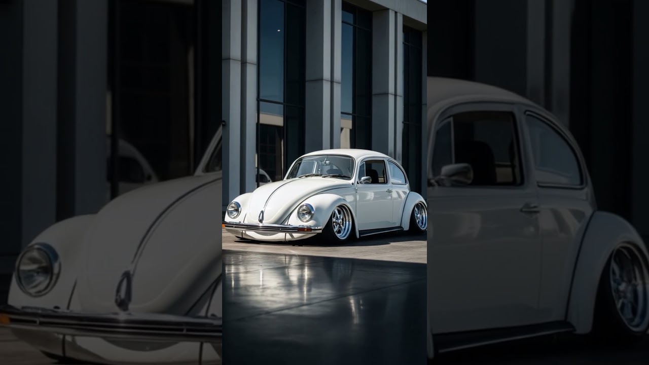 Fusca Branco Rebaixado #Fusca #Vocho #Beetle #K&auml;fer #Carocha #Coccinelle #Aircooled