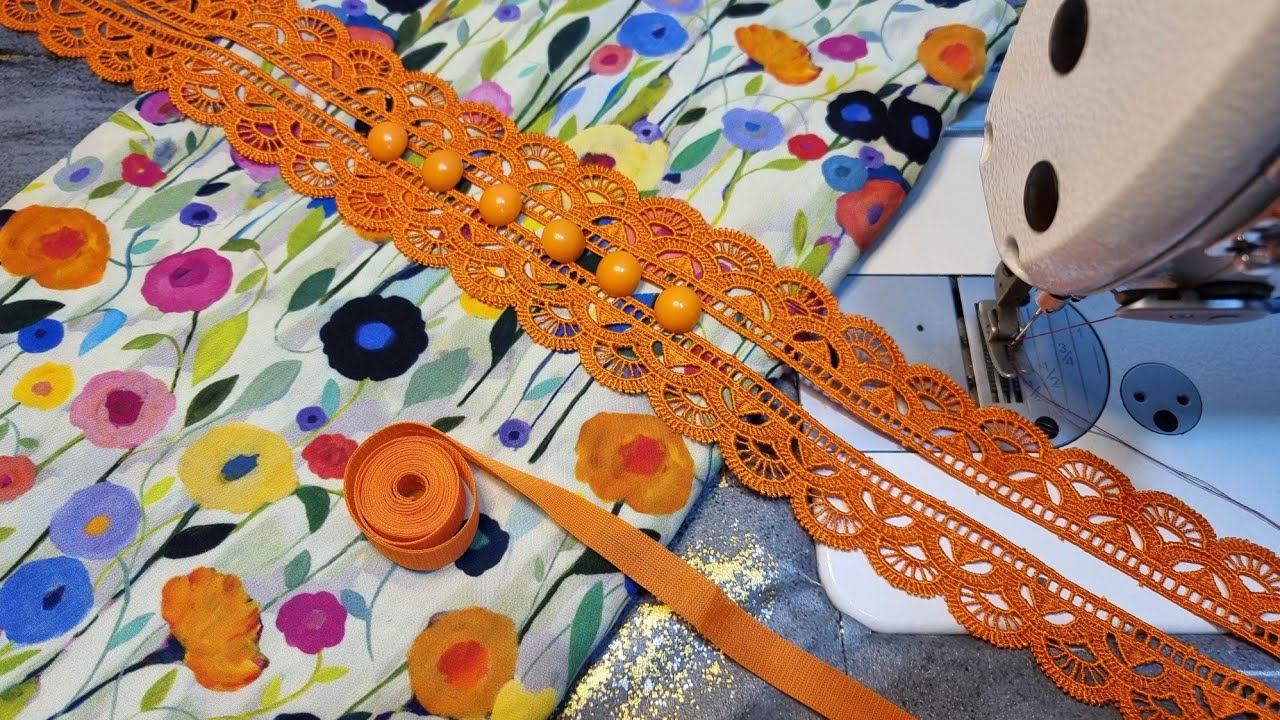 beautiful neck design/cutting and stitching