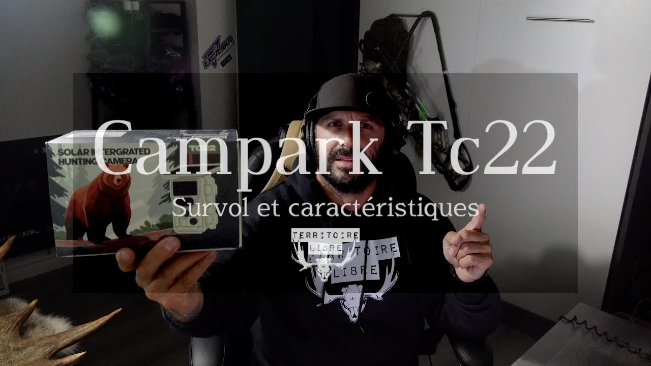 LA MEILLEURE TRAILCAM SUR LE MARCHÉ ?? - ON VOUS LA PRÉSENTE EN SONS/ IMAGES - CAMPARK/VOOPEAK TC 22