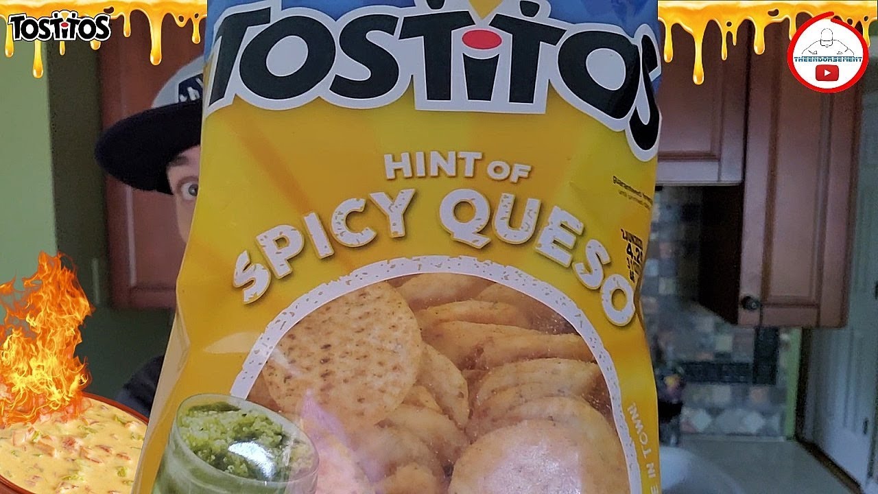 TOSTITOS&reg; Hint Of Spicy Queso Review! 🌽🔥🧀  BEST Tostitos&reg; EVER?
