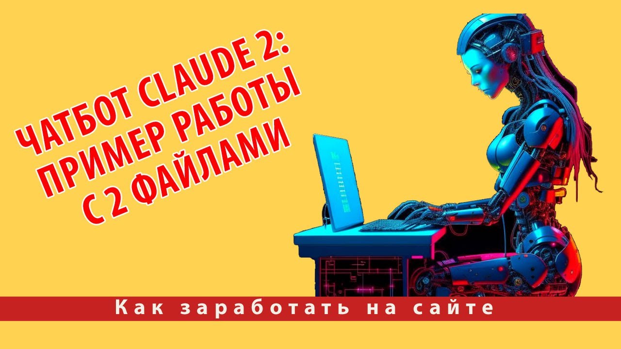 Чатбот Claude 2 пример работы с двумя файлами