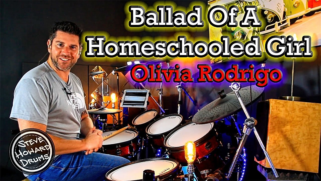 drum tutorial Ballad Of A Homeschooled Girl Olivia Rodrigo Drum Tutorial Lesson