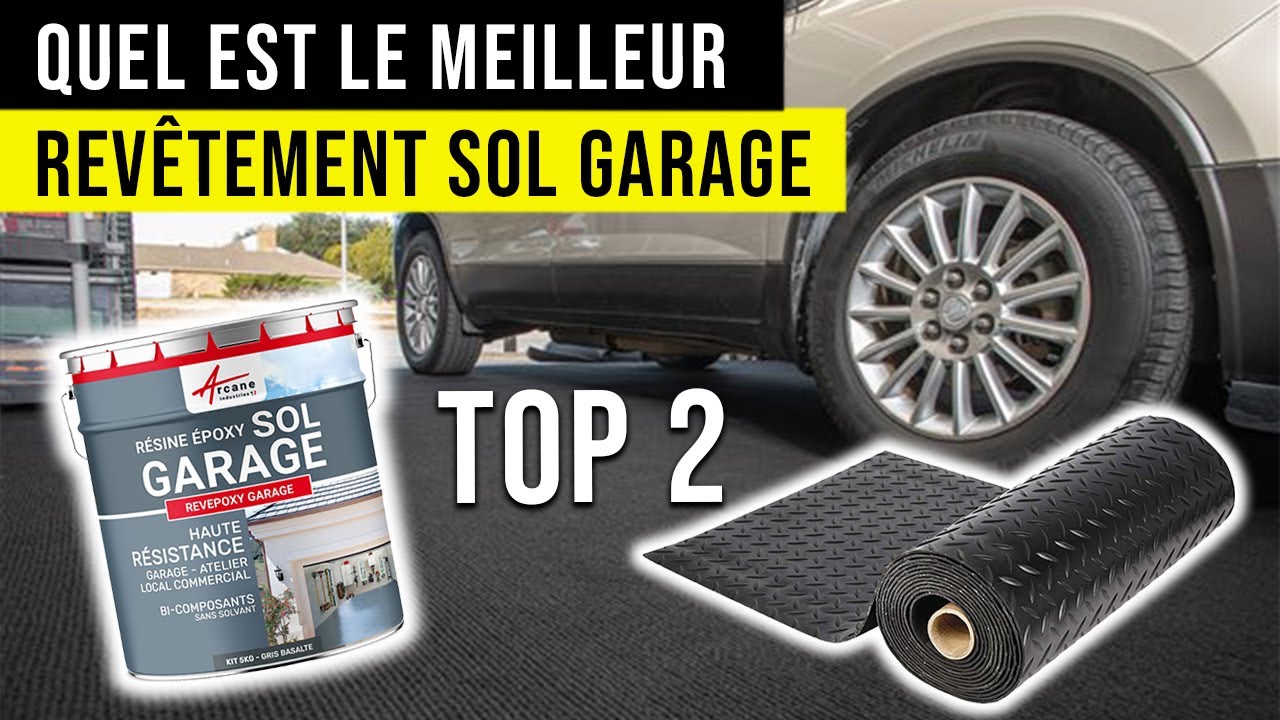 🥇 Le Meilleur Rev&ecirc;tement pour Sol Garage | Comparatif | TOP 2