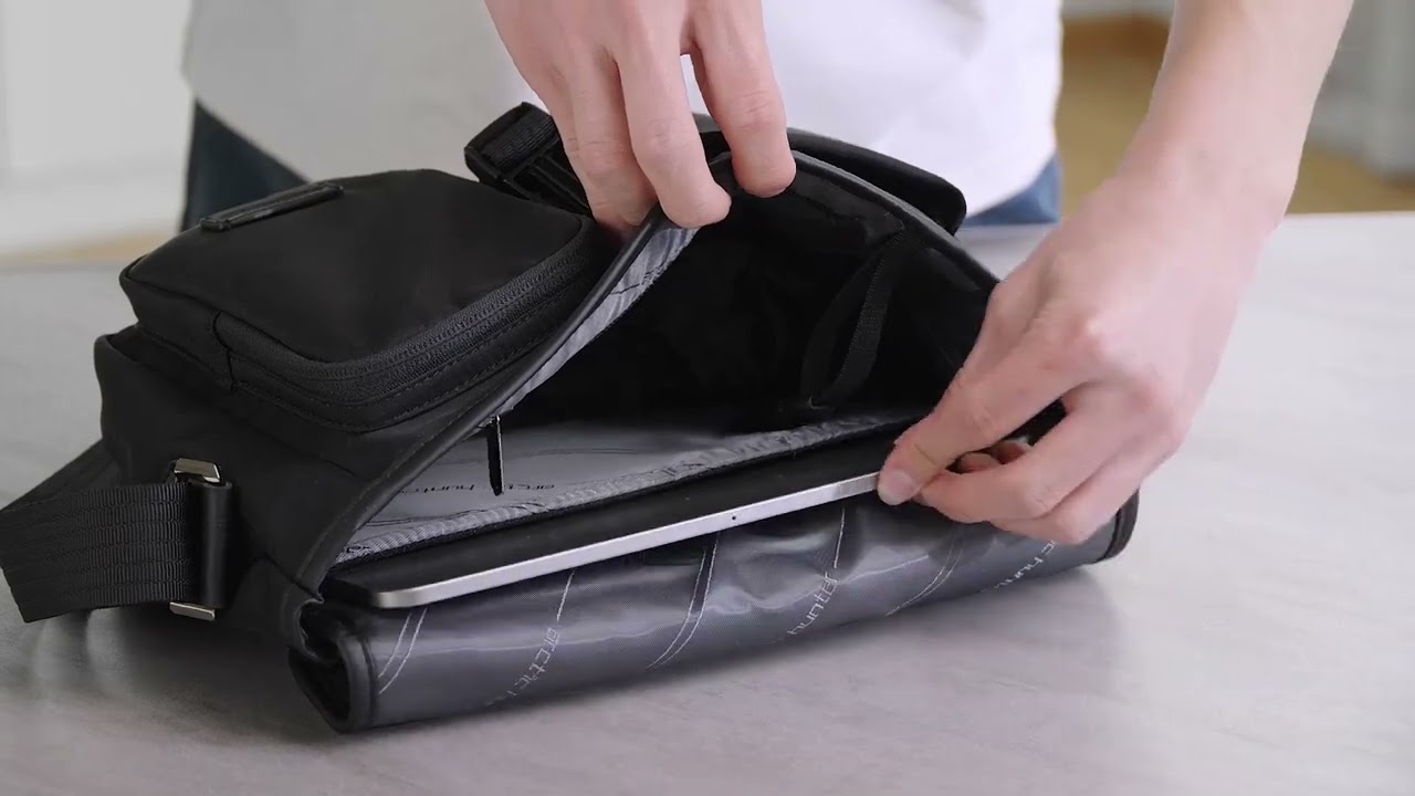 Arctic Hunter Sling Bag KB00827 for Men Anti-theft Nylon Water-resistant Stylish Shoulder Bag