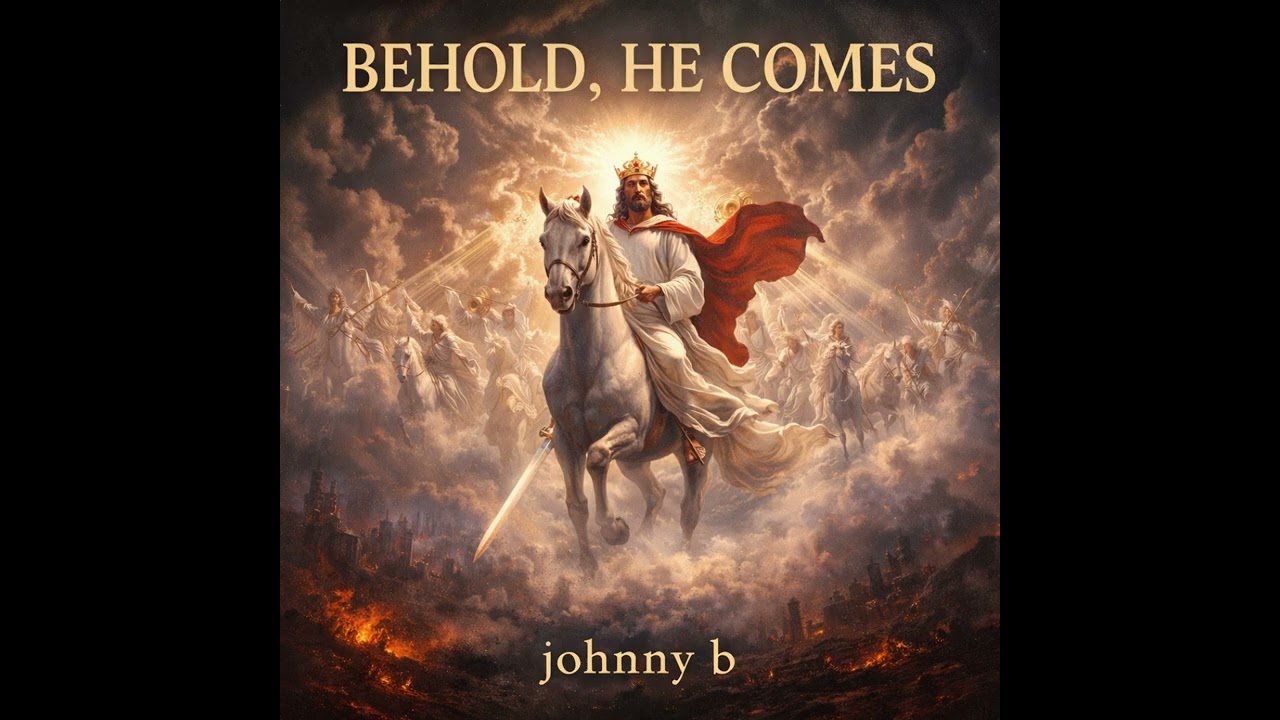 behold he comes