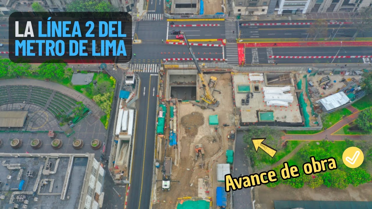 🚧 Así va quedando la Línea 2 del Metro de Lima – Avance Real de Obra