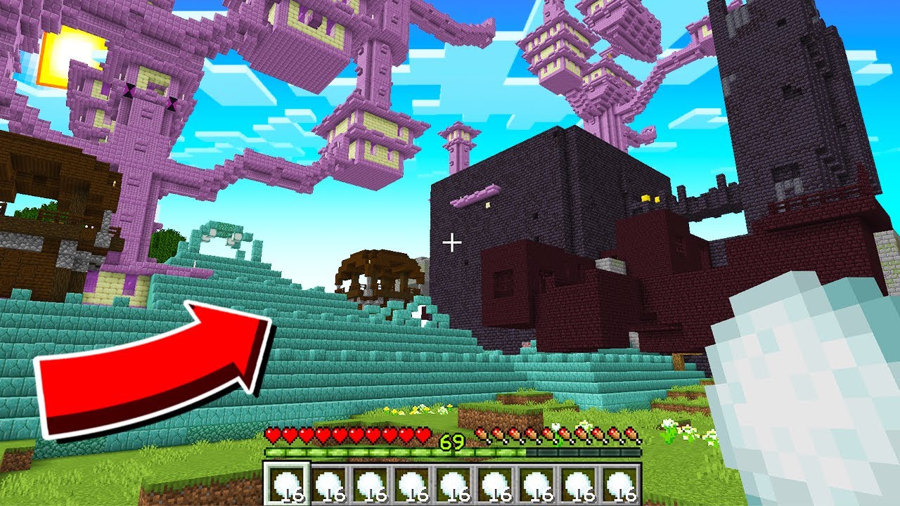 Minecraft Dar Bulgarii De Zapada Spawneaza Structuri Random..