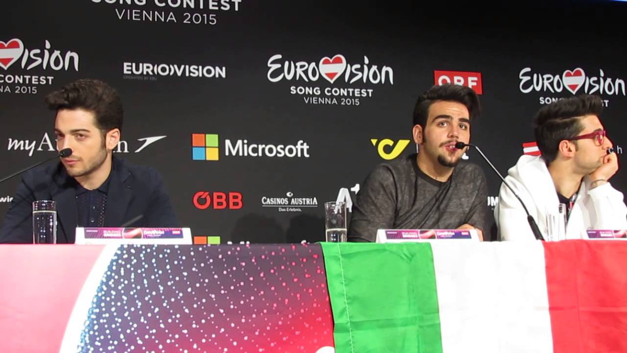 ESCKAZ in Vienna: Il Volo (Italy) 3rd press-conference