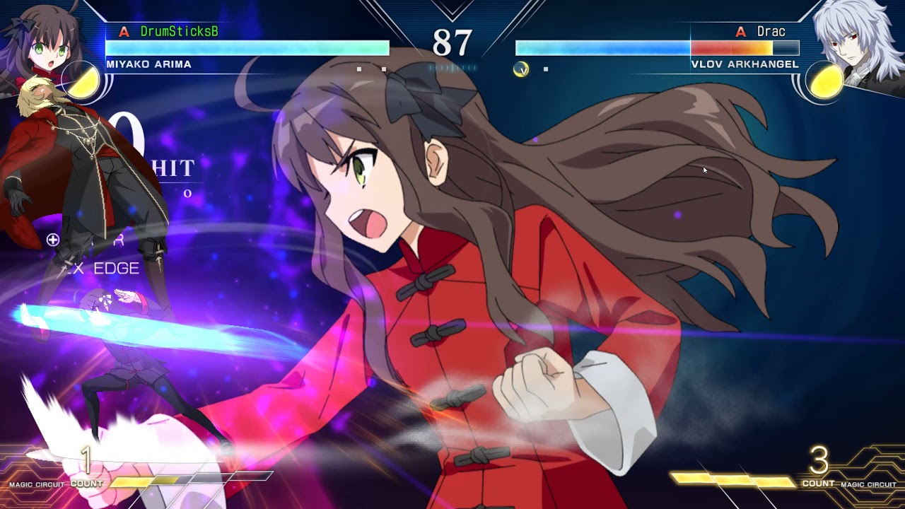 Melty Blood: Type Lumina Miyako Matches (Day 2)