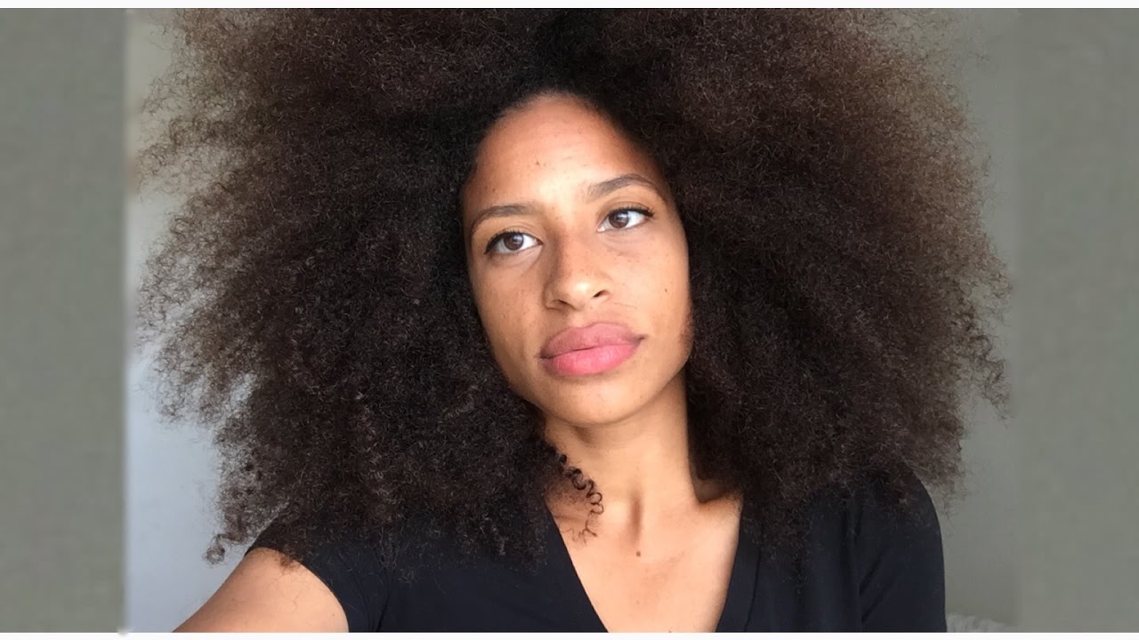 Mi cabello natural sin productos | FRIZZYDESI