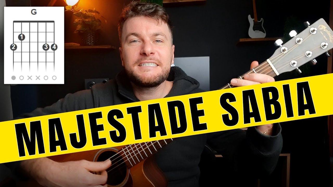 Como Tocar  - Majestade o Sabiá - SIMPLIFICADO no Violão