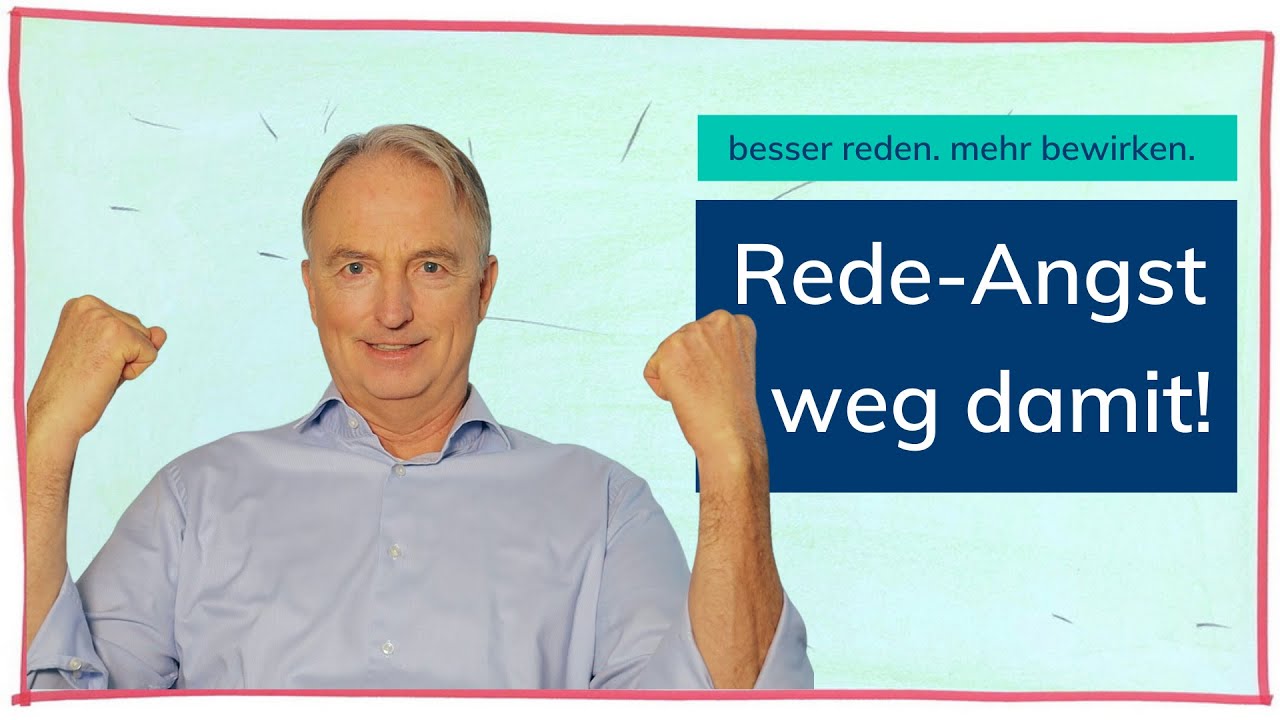 Rede-Angst - Gehen Sie es an!