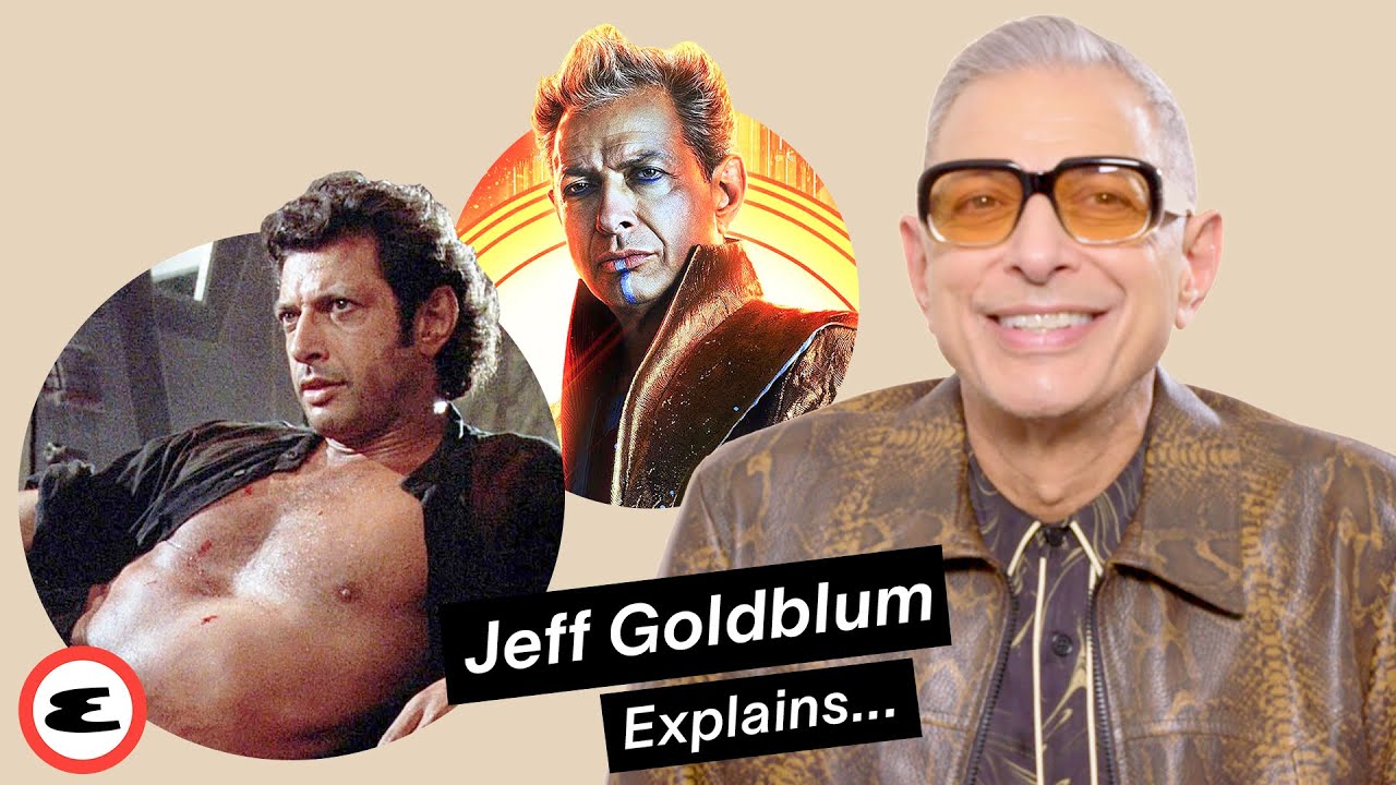 Jeff Goldblum Teases Secrets On Thor and Jurassic World  | Explain This | Esquire