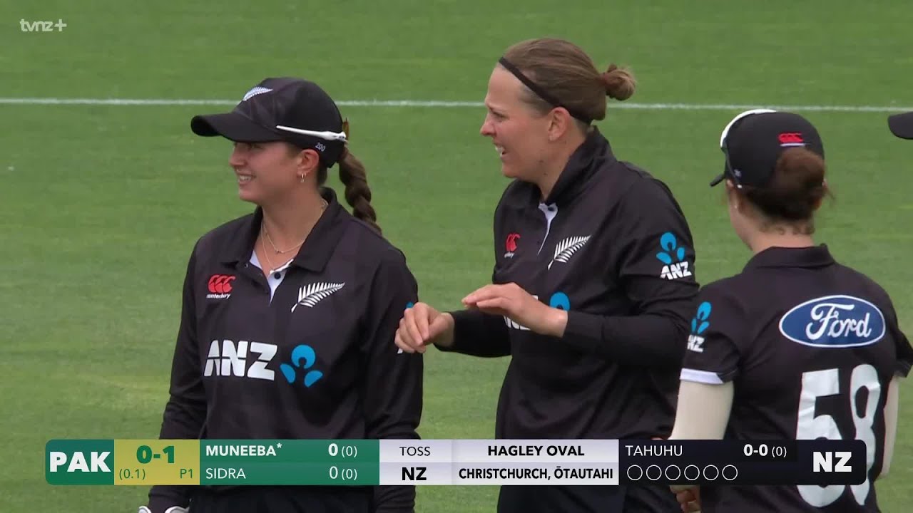 Lea Tahuhu a Hagley hero! ODI 2 | WHITE FERNS v Pakistan | Hagley Oval