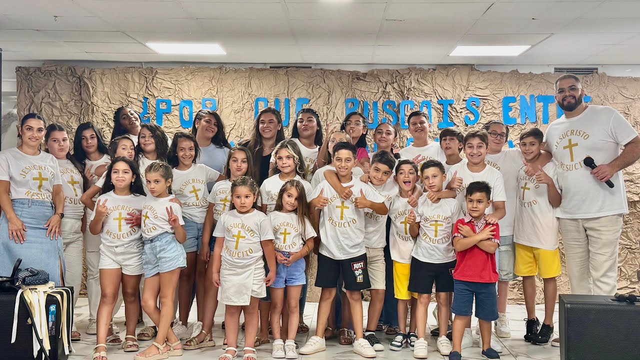 Culto especial escuela dominical Barón de Viver. “Por qué buscáis entre los muertos al que vive?”