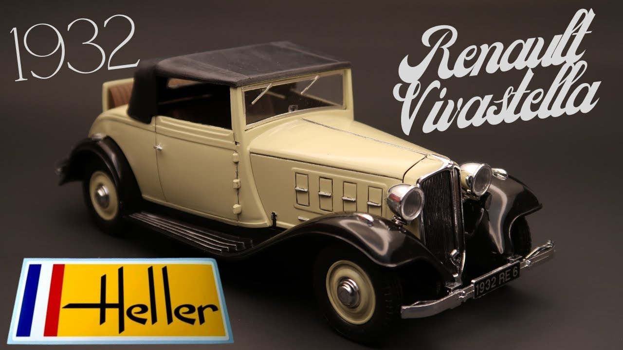 I finally completed the Heller 1/24 Scale Renault Vivastella!!
