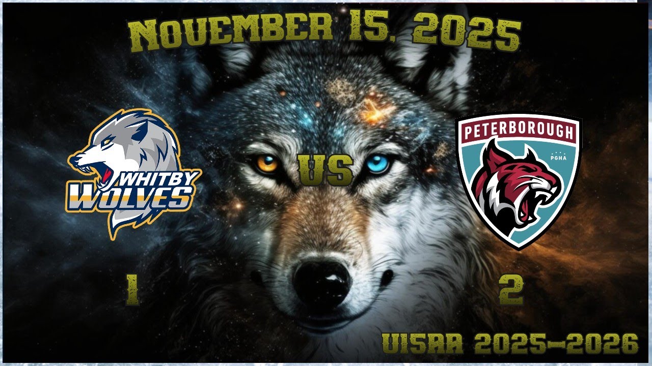 U15AA Whitby Wolves vs Peterborough Ice Kats Nov 15 2025