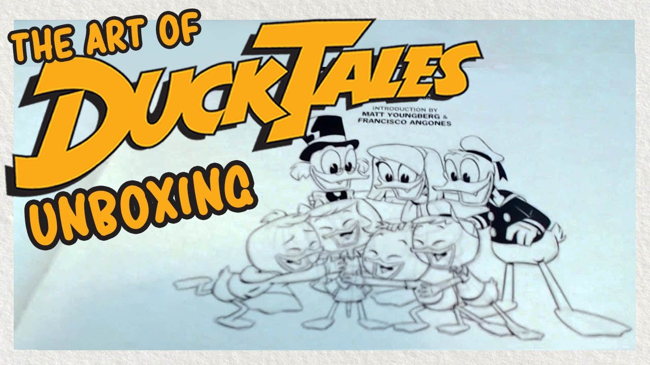 DuckTales Art Book Unboxing! | Art of DuckTales | Reaction | Unboxing