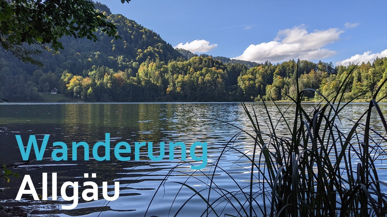 Wanderung um den Freibergsee, Allgäu, Bayern