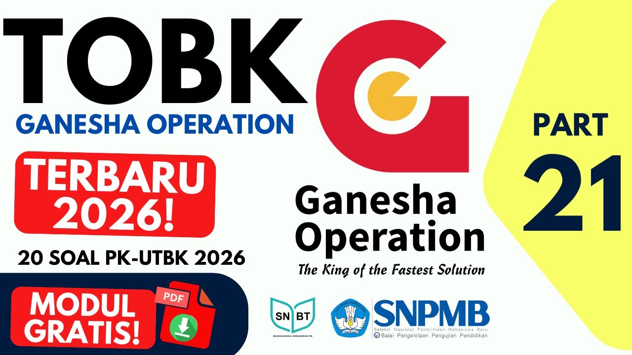 20 Soal TERBARU Penalaran Kuantitatif SNBT 2026 (TO GO) | Pembahasan Lengkap & Anti Gagal UTBK
