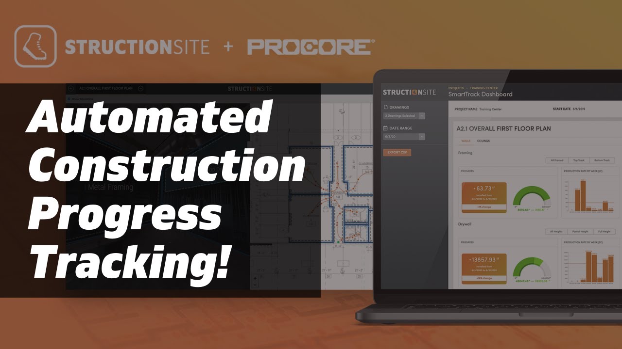 Automated Construction Progress Tracking with StructionSite's SmartTrack! | Groundbreak 2020