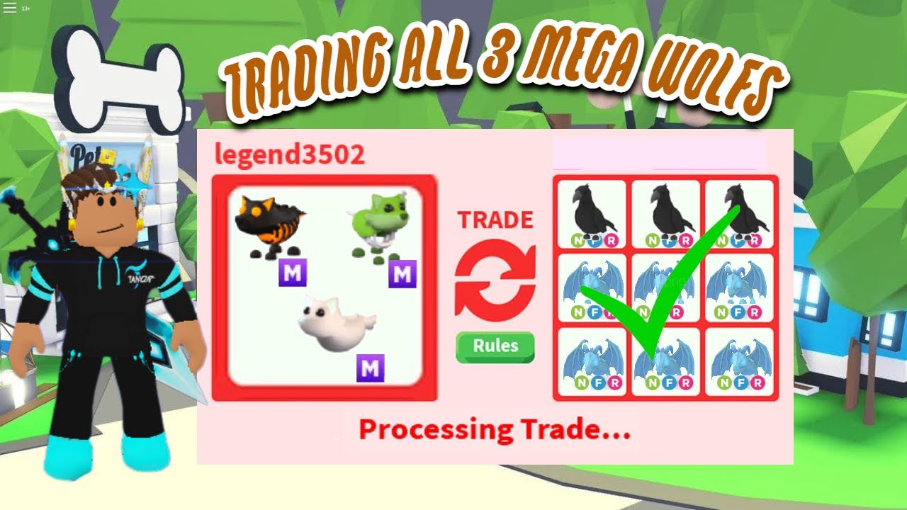 Mega Lava wolf , Mega Zombie Wolf , Ghost wolf (Zombie Buffalo Giveaway)