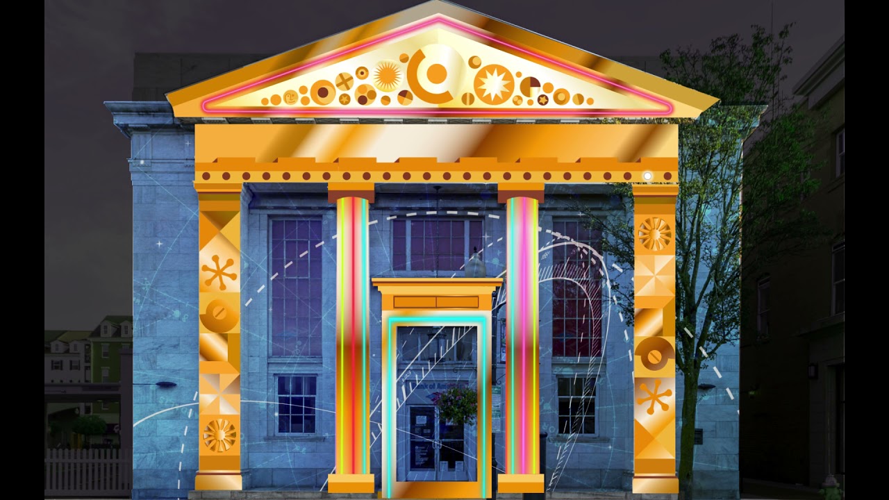 Preview| MoCA L.I.ghts 2021 | Star Wall Patchogue Artist: Kelley Bell