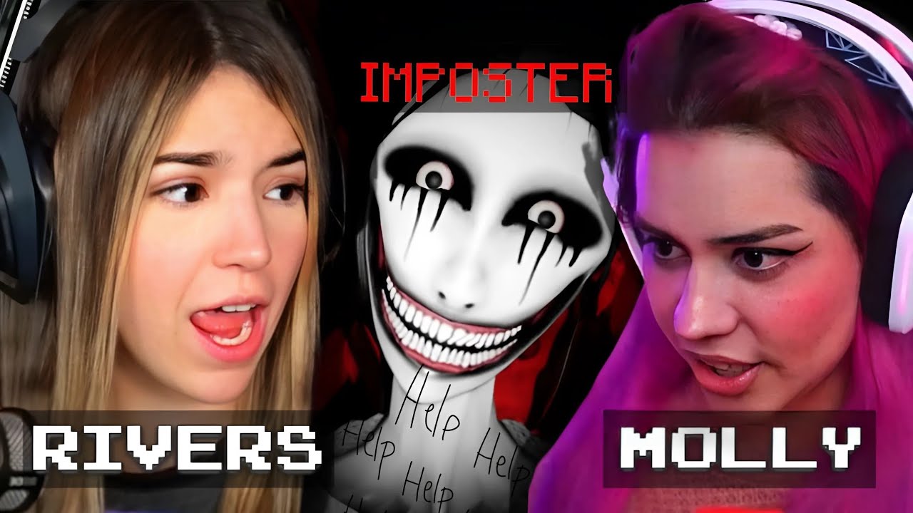 MOLLY Y CAPRI JUEGAN A ROBLOX - THE MIMIC CON RIVERS CAPÍTULO 2 💀😂