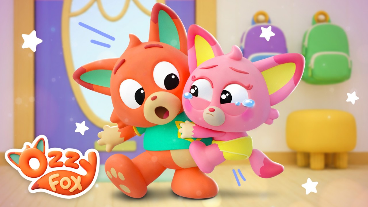 Bitty Won't Let Go! 🥹🦊 See You Soon Game | Ozzy Fox | Kids Songs | BRAND NEW SERIES
