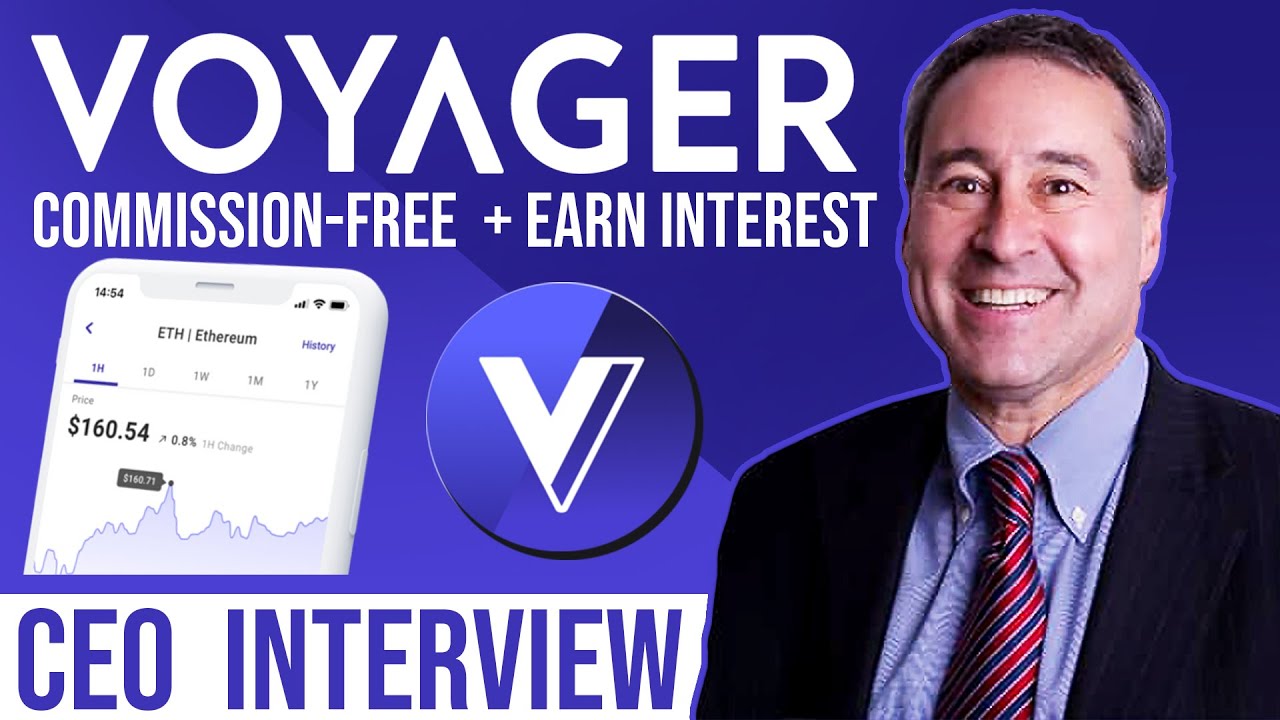 Voyager CEO Steve Ehrlich interview | VGX Commission-Free + Earn Interest on Crypto