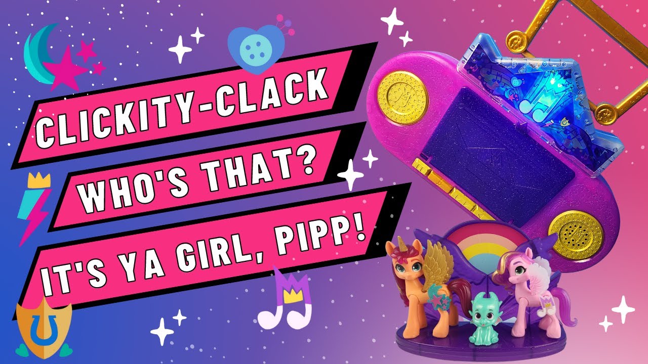 Clickity clack, who's that? My Little Pony Toys: Make Your Mark Musical Mane Melody Play Set!