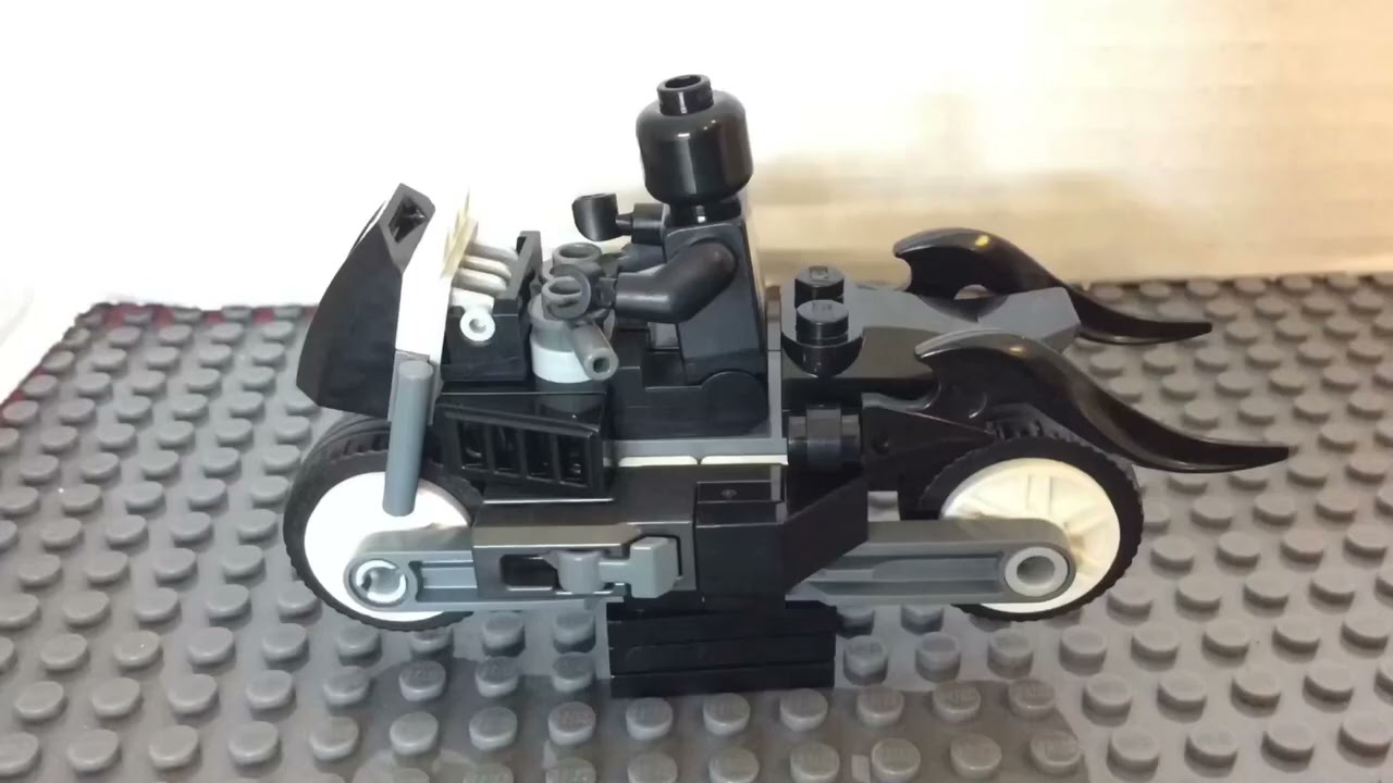 Venom street bike Lego poly bag build
