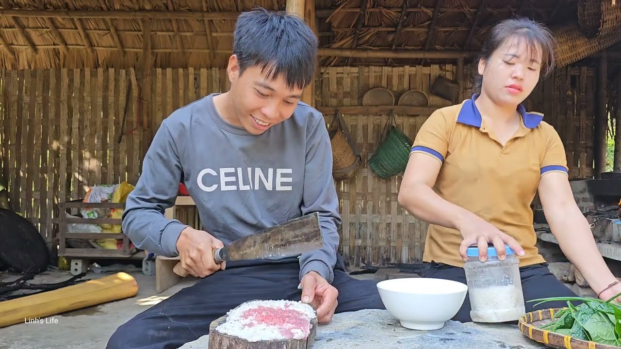 Cooking warm meals together - everyday life | Linh's Life