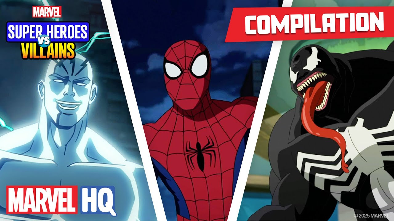Best Spider-Man Villains 😈 | Compilation | Ultimate Spider-Man