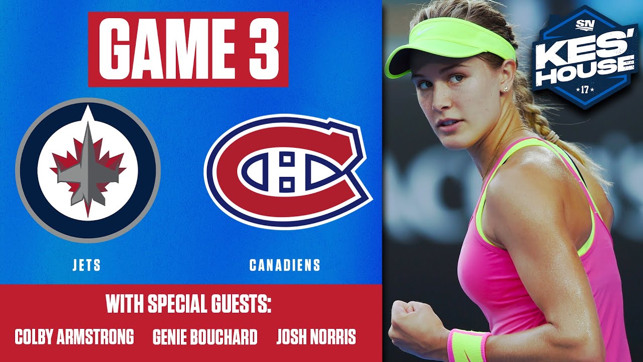 Watch Montreal Canadiens vs. Winnipeg Jets Game 3 LIVE From Kes's House