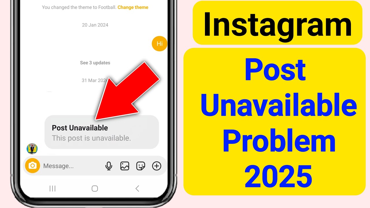 Instagram This Post Unavailable Problem 2025 || Fix Post Unavailable on Instagram