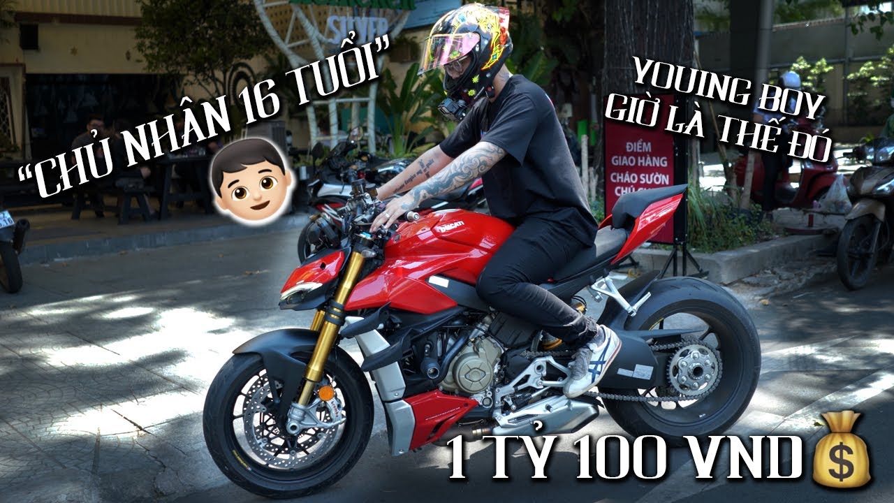 Đánh Giá Nhanh Ducati Streetfighter V4S Của Young Boy 16 Tuổi - Xe Đập Thùng 1 Tỷ 100 VND