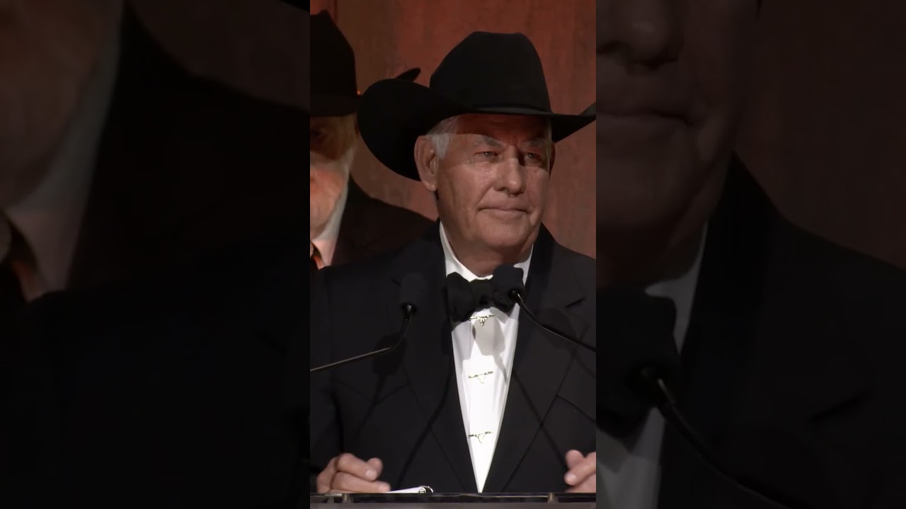 Рекс Тиллерсон на церемонии вручения премии Western Heritage Awards: Мы все знаем разницу между д...