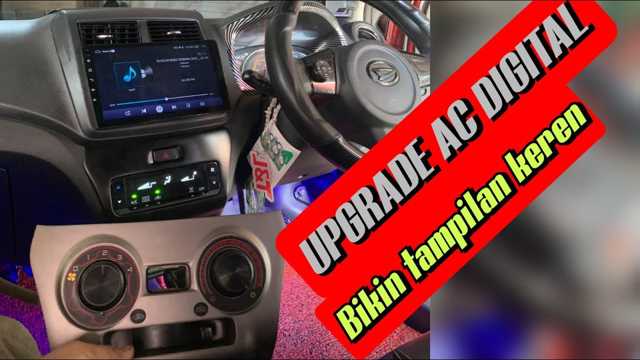 Upgrade panel ac digital agya ayla
