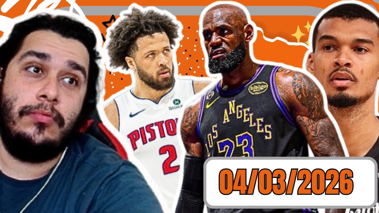 Vitória CULPOSA do Lakers; Wemby MASSACRA o Sixers; Cavs SURPREENDE Detroit & mais / STVS #410