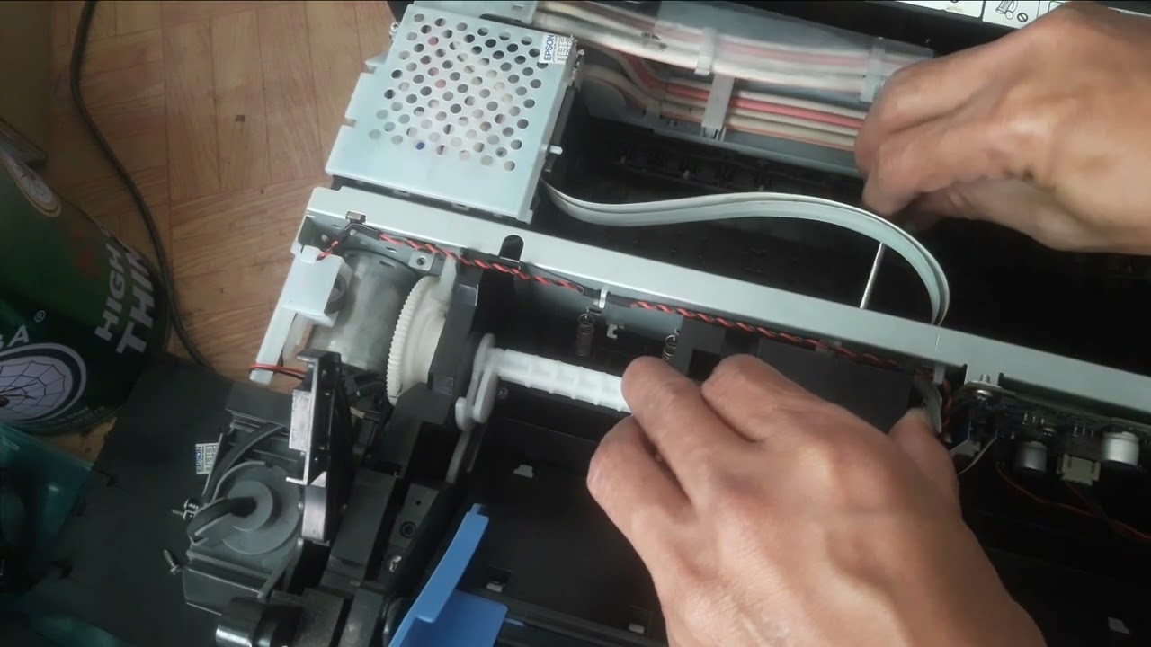 Printer Epson L4150 tidak bisa narik kertas yang Tebal