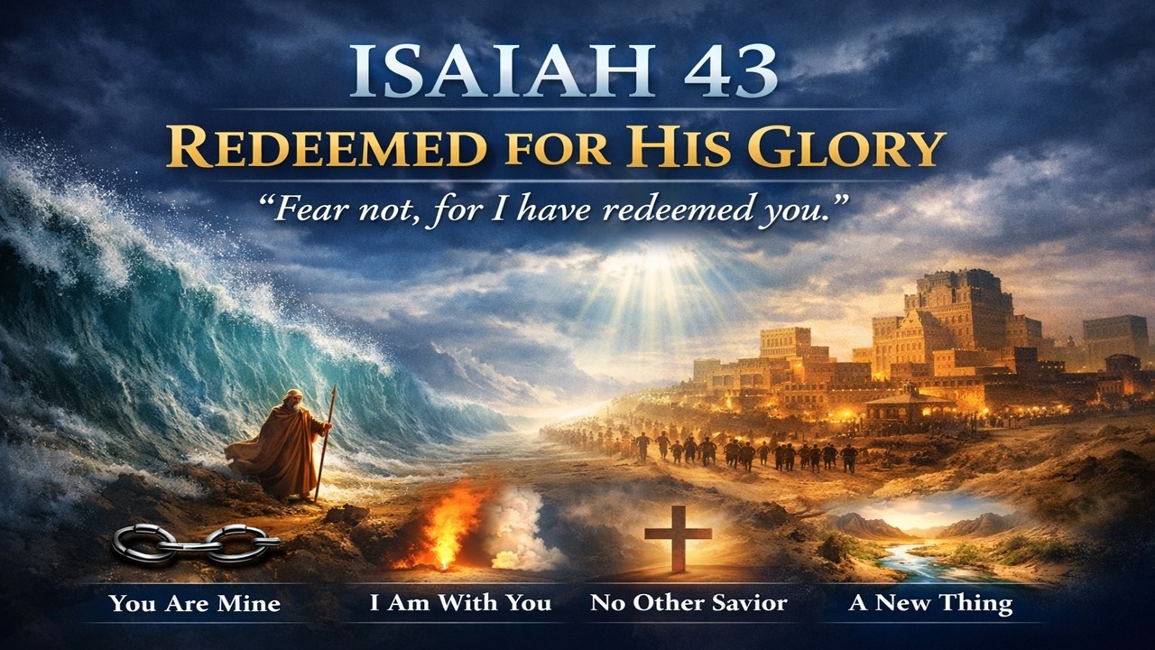 Isaiah 43 — “Fear Not, For I Have Redeemed You” | God’s Promise of Redemption