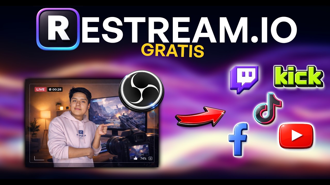 La mejor estrategia para crecer este 2026! - Multistreaming en todas las plataformas.