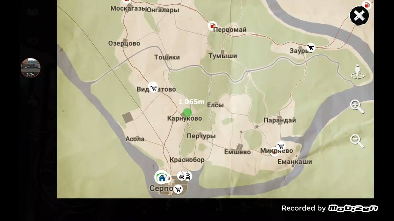 Поездка на КАМАЗе 54115