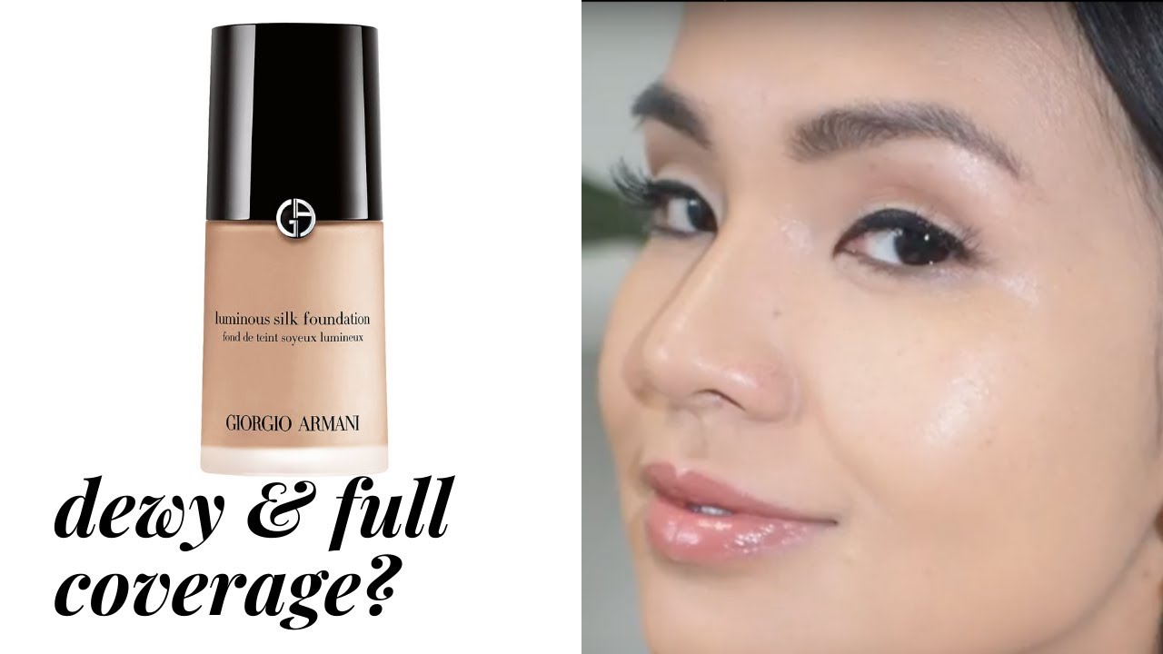 GIORGIO ARMANI POWER FABRIC Foundation |First Impression Review & Demo! Oily/Combination Skin