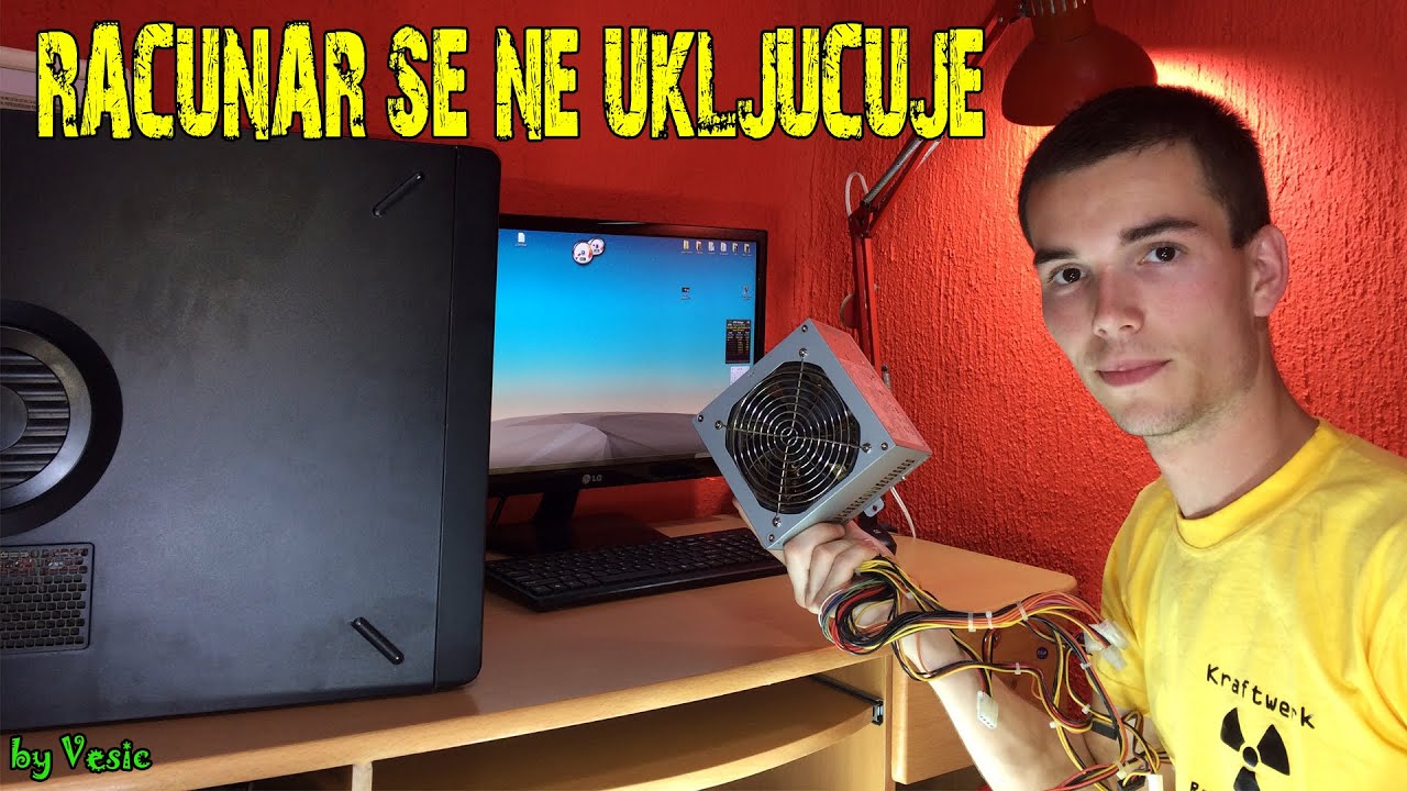 Racunar se ne ukljucuje  ( nestabilan napon izaziva kvar napajanja )