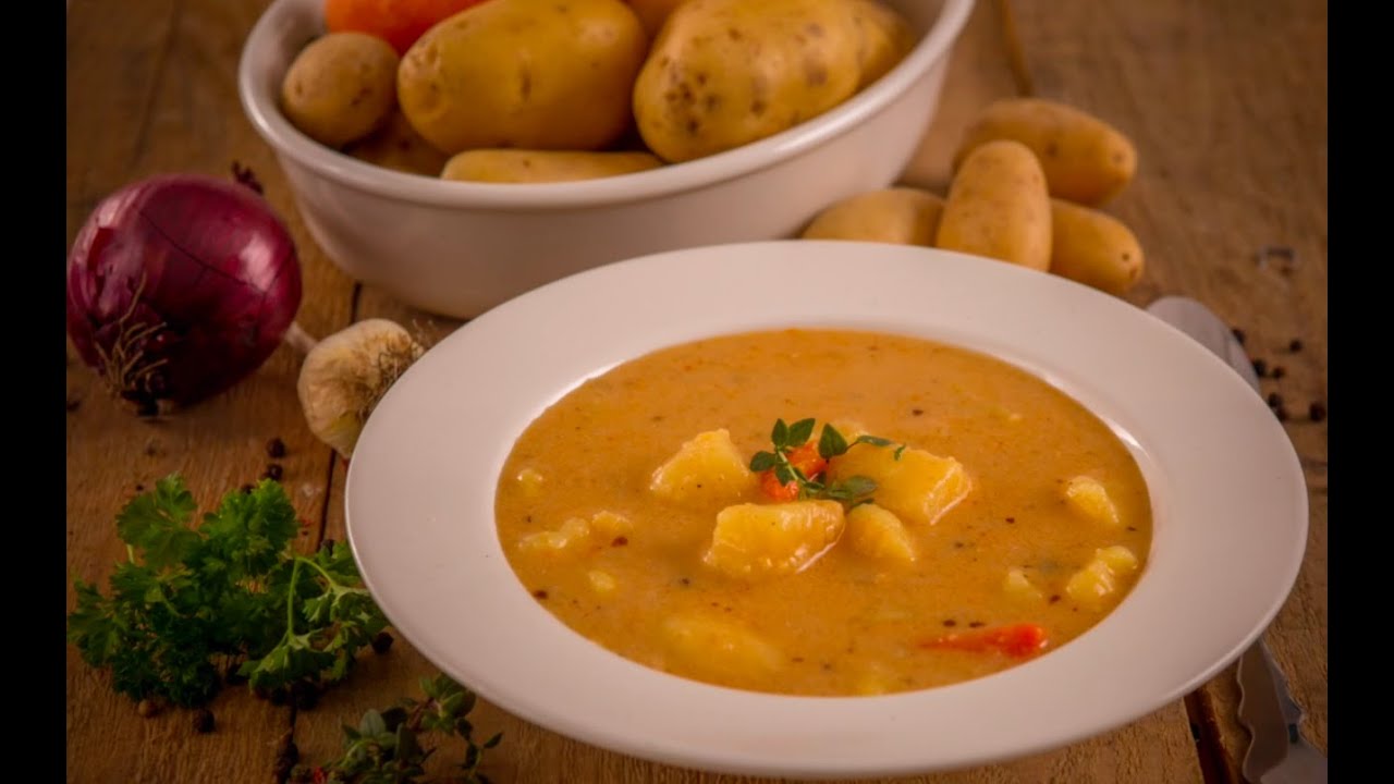 Burgenländische Erdäpfelsuppe