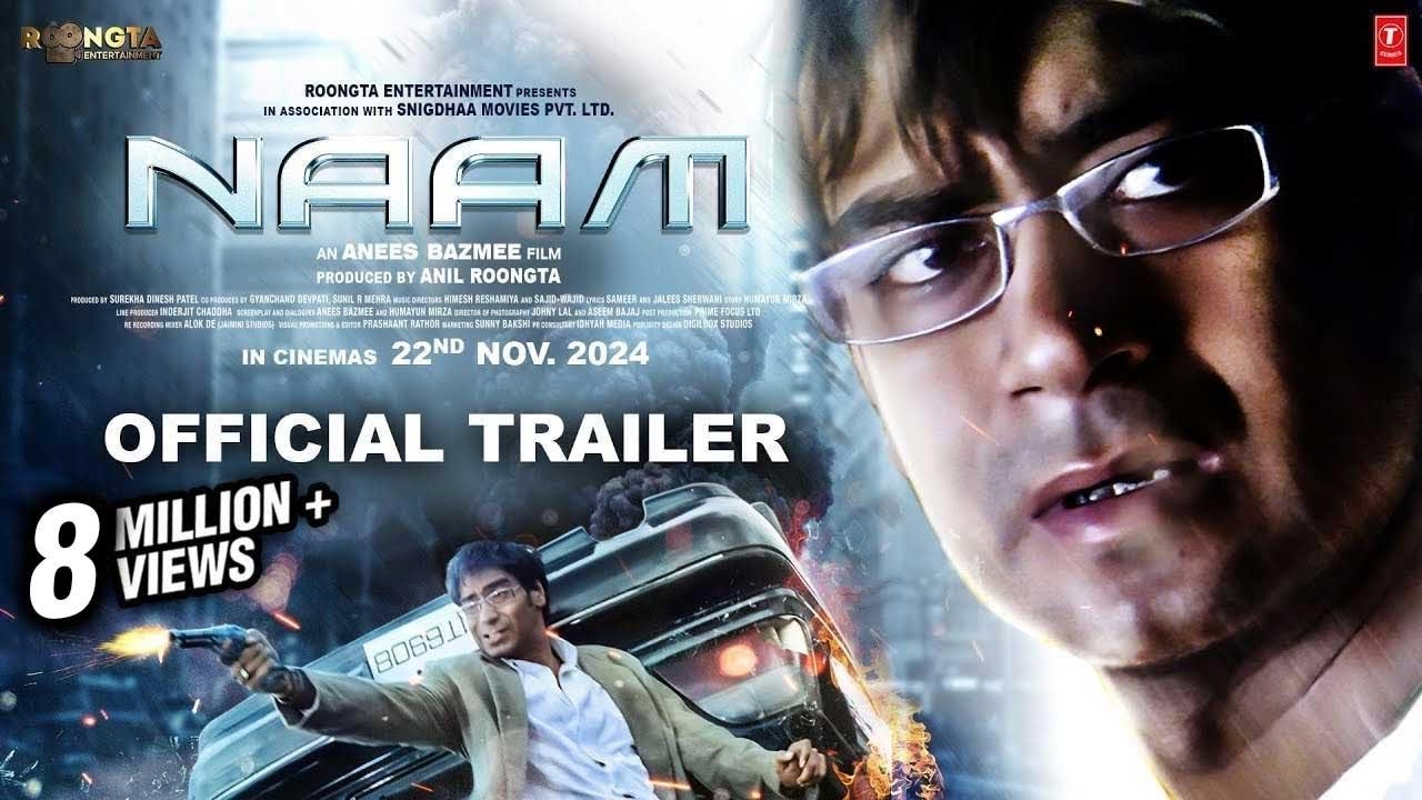 Naam Official Trailer | Ajay Devgn | Anees Bazmee | Anil Roöngta | 22nd Nov Release