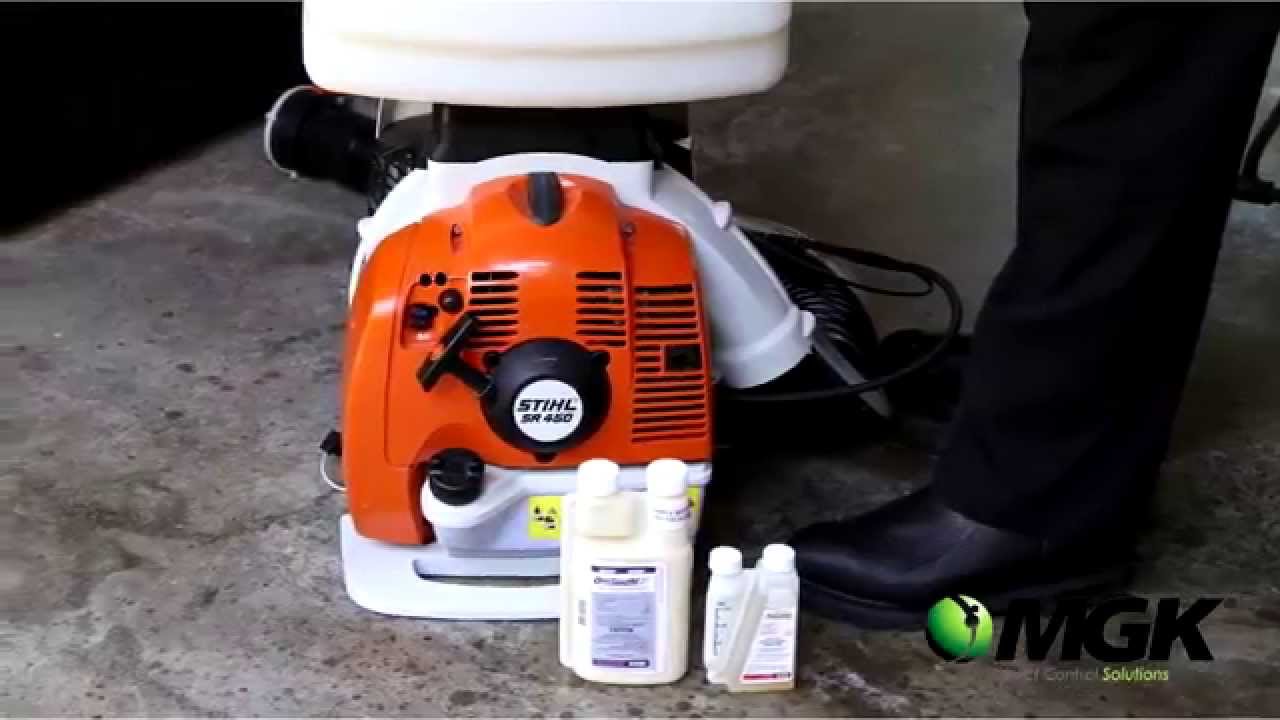 MGK Backpack Blower Mosquito Control Tips