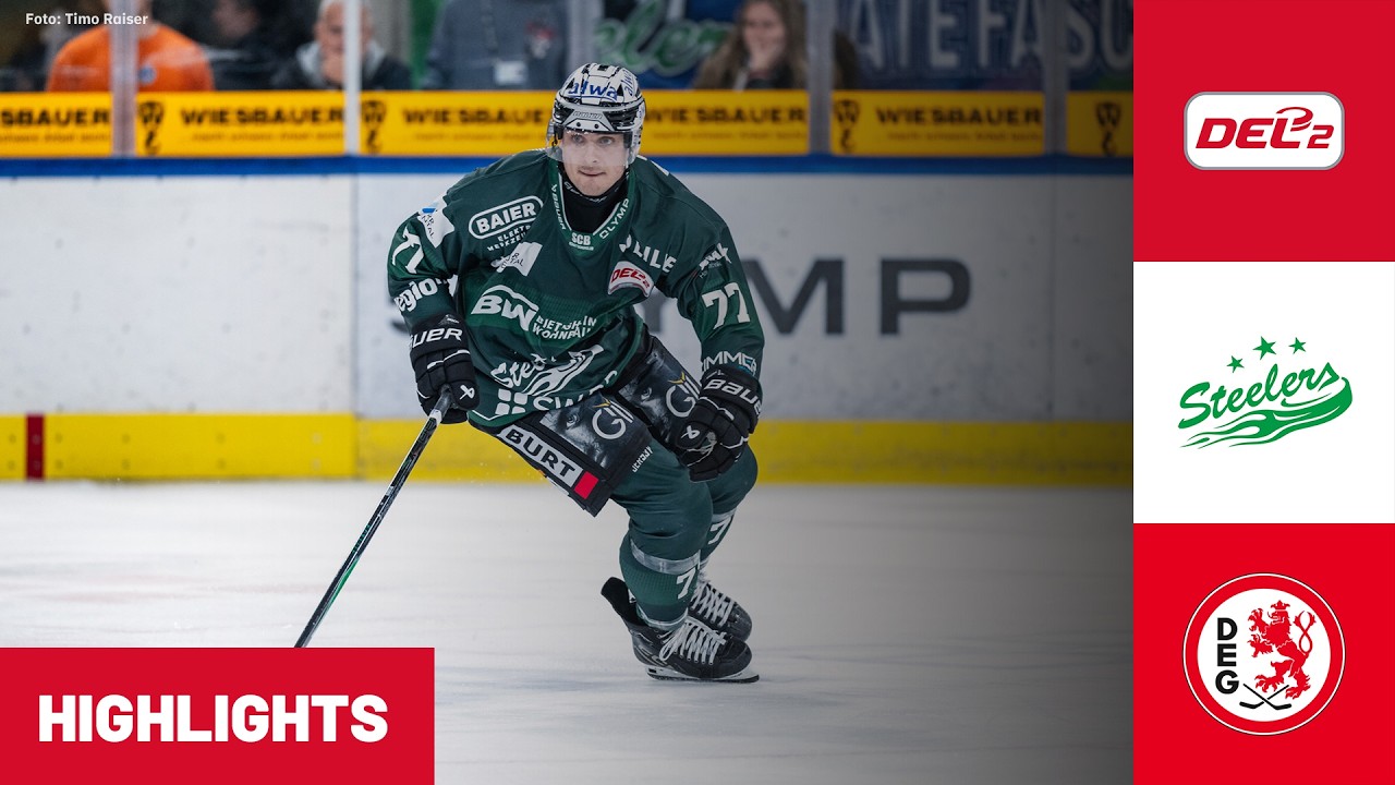 DEL2: Bietigheim Steelers vs. Düsseldorfer EG | Highlights